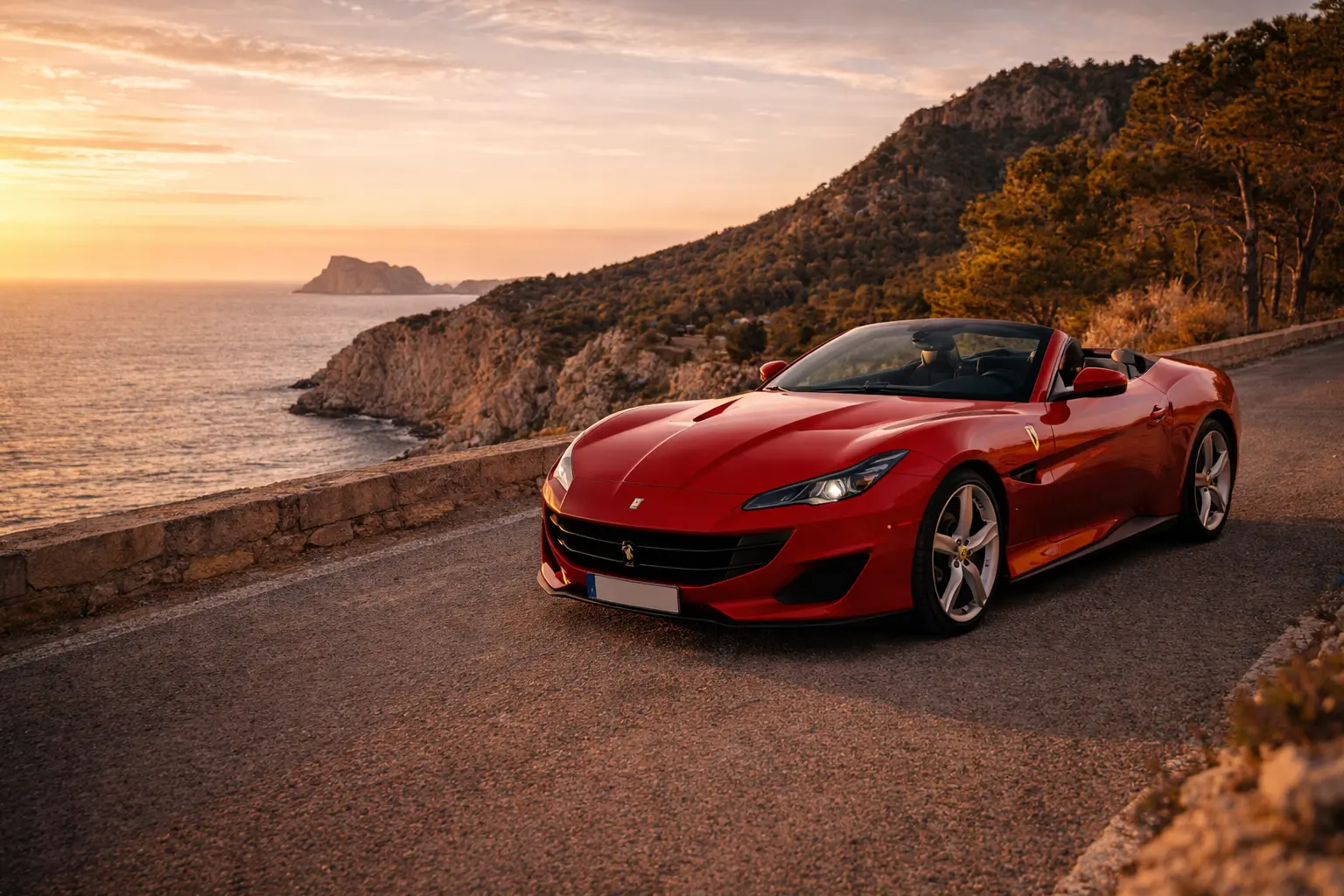 Ferrari rental Mallorca — Ferrari Portofino 600hp