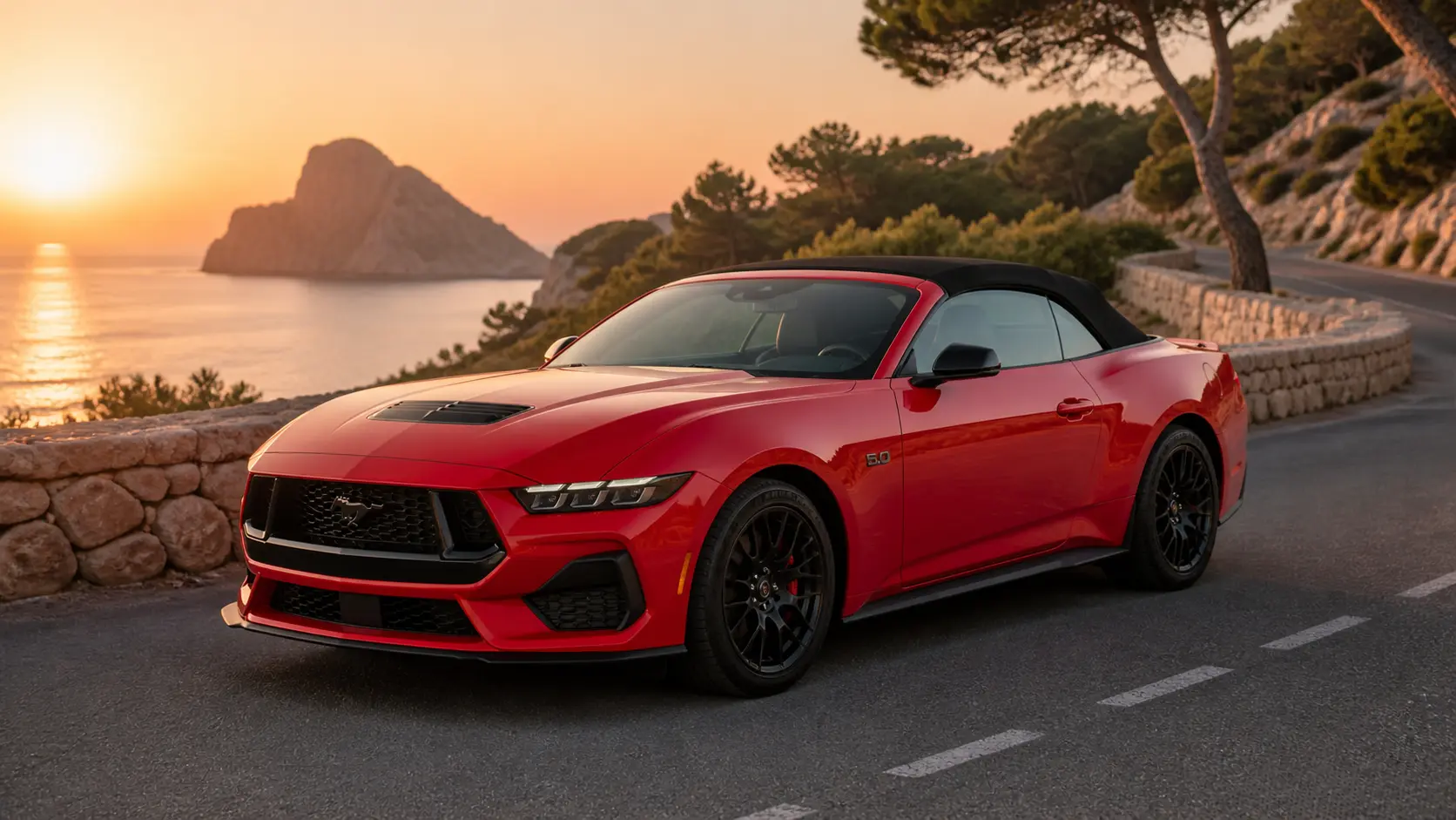 Ford Mustang 5.0 GT rental Mallorca